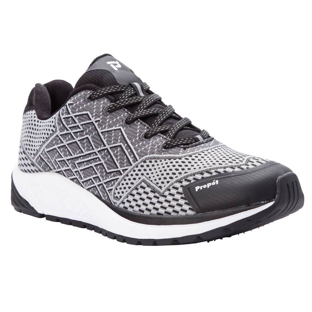 NEW PROPET men's one sneaker in black / silver
